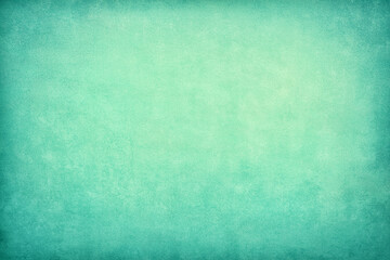 Texture of green and blue polished concrete background. Colorful wallpaper, rough cement texture. Empty grunge wall concept or floor backdrop. Abstract surface mockup. Top view, close up, copy space