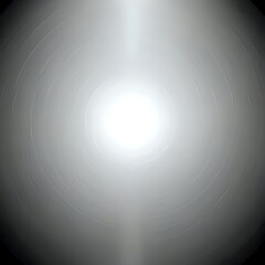 Radiating White Light with Concentric Glow on Dark Background