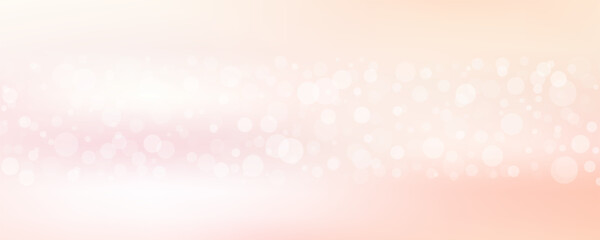 Abstract blurred soft focus bokeh of bright pink color background concept, copy space, Vector illustration