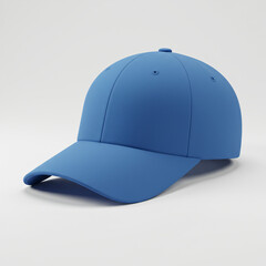 Fototapeta premium Classic Blue Baseball Cap A Fashionable Headwear Accessory 