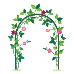 Floral Vine Arch