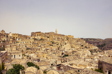 Obraz premium Vew of matera basilicata