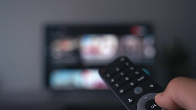Switching TV Channels with Remote Control