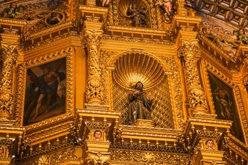 Oaxaca de Juárez, a city in central Mexico, features colonial buildings, many of which are in the...
