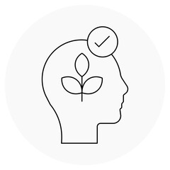 Mindset icon, Master Your Mindset The Key to Growth and Success, Unlocking Potential How Mindset Shapes Your Future