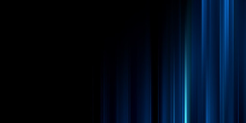 Abstract Blue Vertical Light Streaks Background