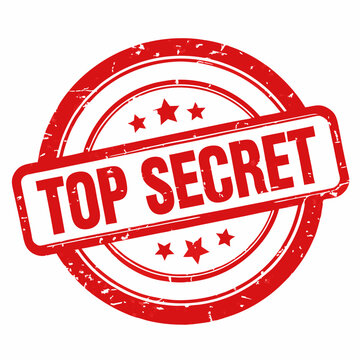 top secret poster vector