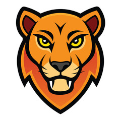 lion head vector