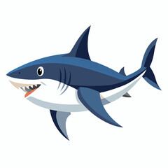 Shortfin Mako Silhouette