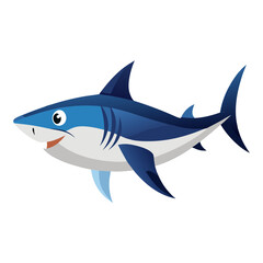 Shortfin Mako Silhouette