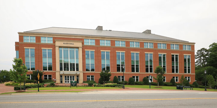 Klein Hall, also known as Klein College of Science, houses Biological Sciences, Chemistry, Mathematics, Statistics, Physics and Optical Science at the University of North Carolina, USA. 