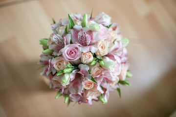 Beautiful Bouquet of Roses and Flowers