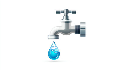 water tap, AI generated