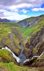  V&oslash;ringsfossen Waterfall , Norway&rsquo;