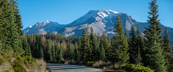 mount shasta wilderness in northern california © digidreamgrafix