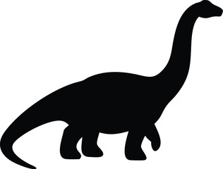 brontosaurus silhouette