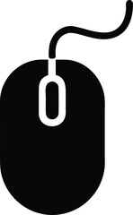 computer mouse silhouette