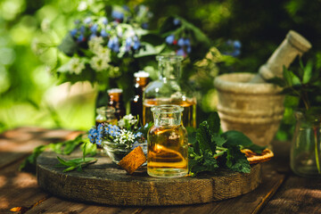 Aromatherapy, beauty, health care. Ayurveda, naturopathy. Pure fresh organic ingredients for...