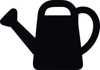 garden watering can silhouette
