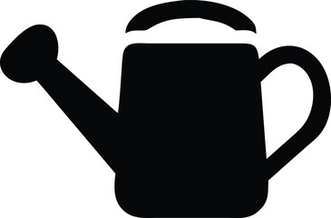 garden watering can silhouette
