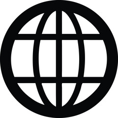globe silhouette 