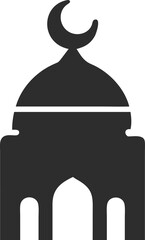 mosque silhouette