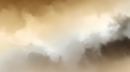 Fototapeta premium Symphony of shadow and light creates an ethereal landscape of abstract forms and golden haze