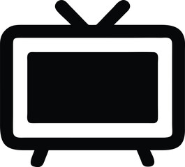 television silhouette