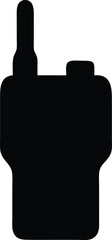 walkie talkie silhouette