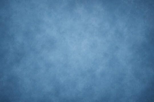 Textured Blue Studio Photography Backdrop with Cloudy Marbled Effect – Professional Portrait Background