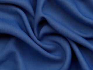 Deep blue fabric texture