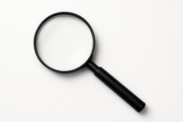 Magnifying Glass with Black Handle and Clear Lens &ndash; Science and Investigation Tool