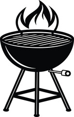 Barbecue Grill Silhouette