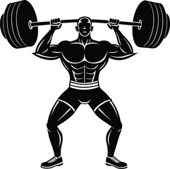 Weightlifter Silhouette