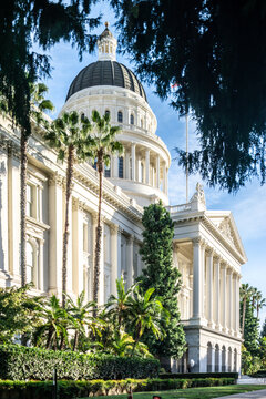 California State Capitol Building at evening