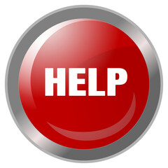 Red Help Button