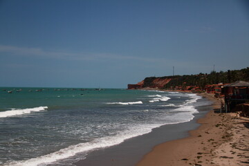 Praia Icapuí Ceará Brasil