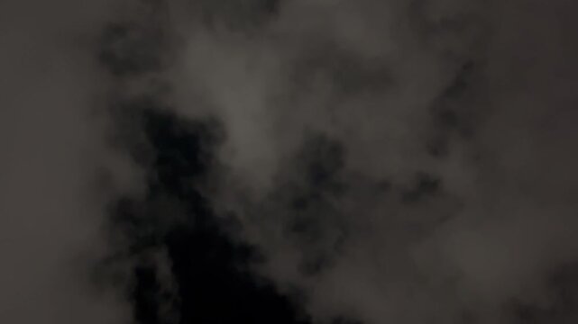 Clouds timelapse at night 