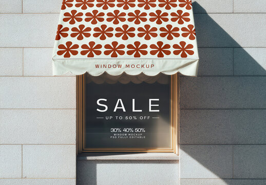 Storefront Window Mockup