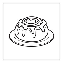 Bold & easy Cozy Christmas coloring book, black & white designs, line art vector illustration, coloring page, coloring book, holiday coloring book,  christmas, christmas vector, christmas line art