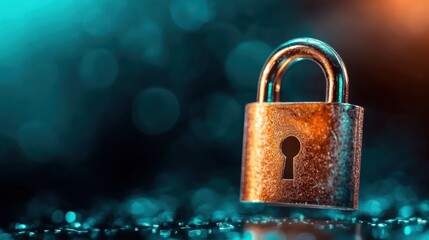 A metallic padlock against a blurred background highlights the theme of security and safety, symbolizing trust, protection, and personal boundaries in our lives.