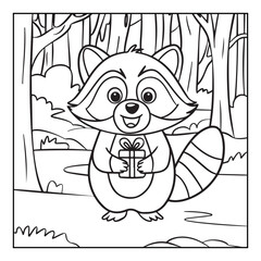 Bold & Easy Cozy winter coloring book pages, line art vector illustration, black and white designs, coloring book for all ages, coloring pages, winter, Whimsical illustration 