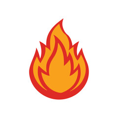 vector fire icon