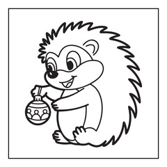 Bold & Easy Cute Christmas coloring book pages, line art, victor illustration, christmas, black and white designs, bold & easy coloring book, bold & easy coloring pages