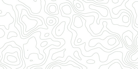 Abstract wavy topographic map. Abstract wavy and curved lines background. Abstract geometric topographic contour map background.	