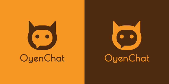 Creative Oyen Chat Logo Design