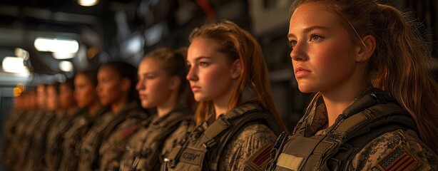 Young Female Pilots in Training A Glimpse into the Future of Aviation