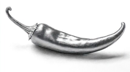 Metallic chili pepper
