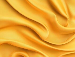 Golden fabric drapes