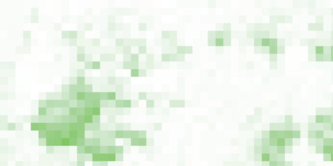 Abstract pixelated background in shades of green evoking a sense of freshness and digital artistry suitable for various design applications.